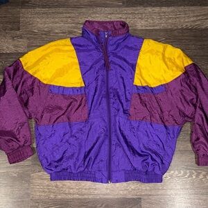 Vintage winterset brand jacket with bright coloring